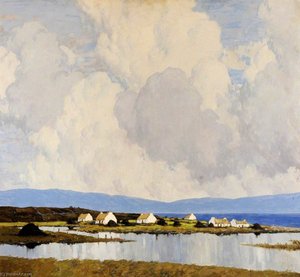 The Village By The Lake — Paul Henry