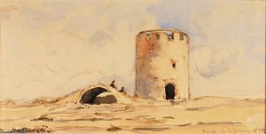 Windmill In Ruins, Campo De Criptana — Herman Armour Webster