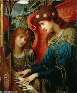 St. Cecilia - — John Melhuish Strudwick