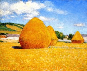 Studies Of An Autumn Day, No. 7 — John Leslie Breck, Impressionism