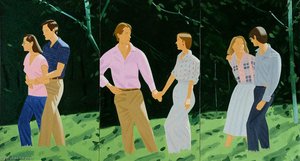 Summer Triptych — Alex Katz