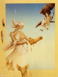 Khensu — Michael Parkes