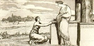 Psyche And Ceres — Max Klinger