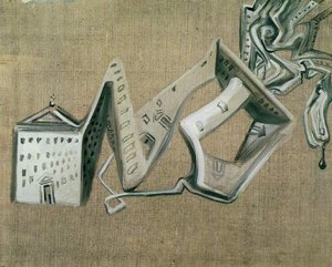 Architectural Contortion Of El Escorial, 1982 — Salvador Dalí, Surrealism
