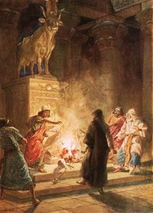 A Prophet Of God Denounces The Idolatry Of Jeroboam