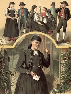 German Costume Wurtemberg Schwenningen