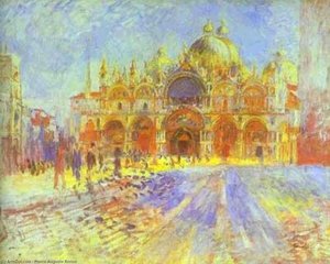 St. Mark's Square, Venice — Pierre-auguste Renoir