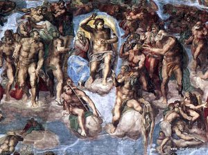 Last Judgment D3 — Michelangelo Buonarroti, High Renaissance
