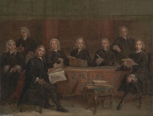 Study For A Group Portrait — Joseph Highmore