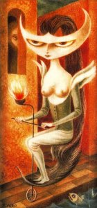 Lady Godiva — Remedios Varo