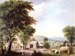 Haying At Jones Inn — George Henry Durrie