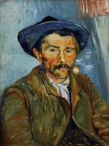 The Smoker (peasant) — Vincent Willem Van Gogh