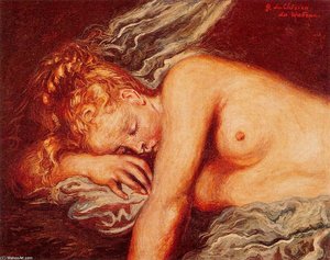 Sleeping Girl — Giorgio De Chirico