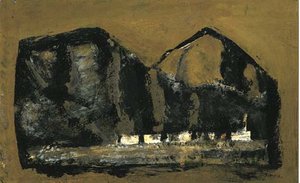 Mountain Landscape — Mario Sironi