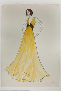 Sketch, Evening Gown — Pedro Pablo Rodriguez