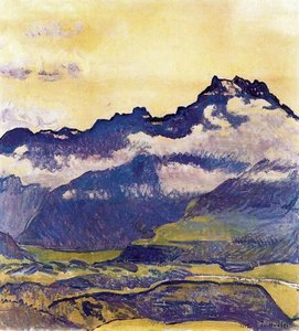 Dents-du-midi — Ferdinand Hodler