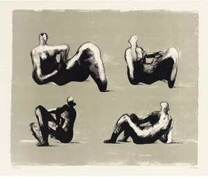 Four Reclining Figures — Henry Moore