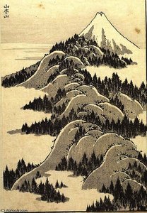 Mountains Upon Mountains — Katsushika Hokusai