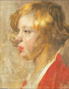 Portrait Of A Girl — Bertalan Karlovszky