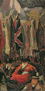 A Civic Procession Descending Ludgate Hill, London — Jacques Joseph (james ) Tissot