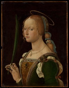Saint Justina Of Padua — Bartolomeo Montagna, Renaissance