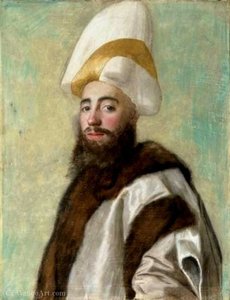 Portrait Of A Grand Vizier Of Ottoman Empire — Jean-étienne Liotard, Neoclassicism