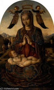 Madonna and Child with Cherubs