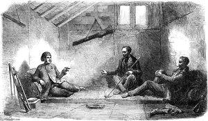 Blockhouse Of Tefik Bey, Kalafat — Constantin Guys