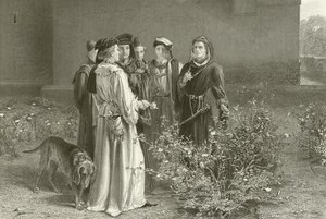 The Rival Roses — John Pettie