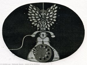 Exlibris Of Ira Veselova — Oleksandr Aksinin