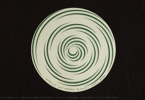 Rotorelief N°11 - Total Eclipse / Rotorelief N°12 - White Spiral — Marcel Duchamp