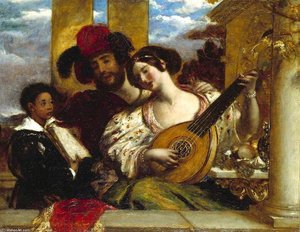Il Duetto ('the Duet') — William Etty