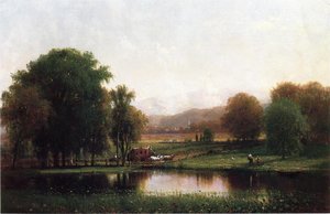 The Morning Stage — Thomas Worthington Whittredge