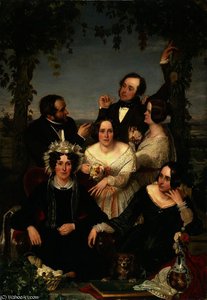 The Bromley Family — Ford Madox Brown
