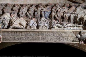 Lintels Central Arch of The Portico of Glory