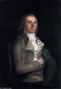 Portrait Of Andres Del Peral — Francisco José De Goya Y Lucientes, Romanticism