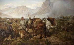 Bringing Home The Deer — Charles Jones