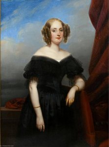 Madame De Cholier — Claude Marie Paul Dubufe
