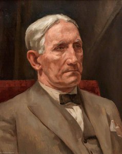 Old Man Wearing A Bow Tie — Ivor Williams