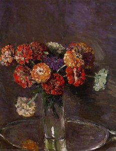 Vase Of Flowers — Paul César Helleu