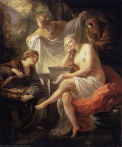 Bathsheba At The Bath — Friedrich Heinrich Füger