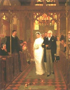 Till Death Us Do Part — Edmund Blair Leighton