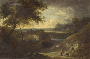 Landscape With Figures — Benjamin Barker Ii