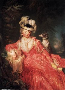 Wilhelmine Encke, Countess Lichtenau — Anna Dorothea Therbusch, Rococo