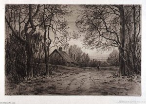 Winter Evening — Henry Farrer