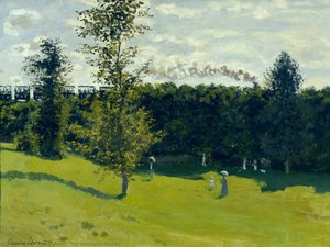 The Train In The Country — Claude Monet