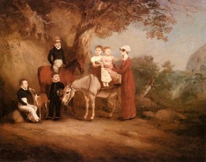 The Marriott Family — John Ferneley, Snr, Contemporary Realism