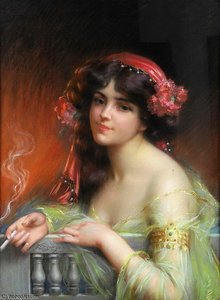 Orientale A La Cigarette — Delphin Enjolras
