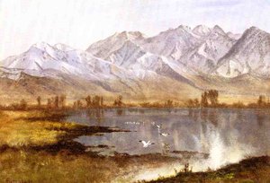 Wasatch Mountains, Utah — Albert Bierstadt