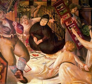 Sarah Tubb And The Heavenly Visitors — Sir Stanley Spencer, Social Realism